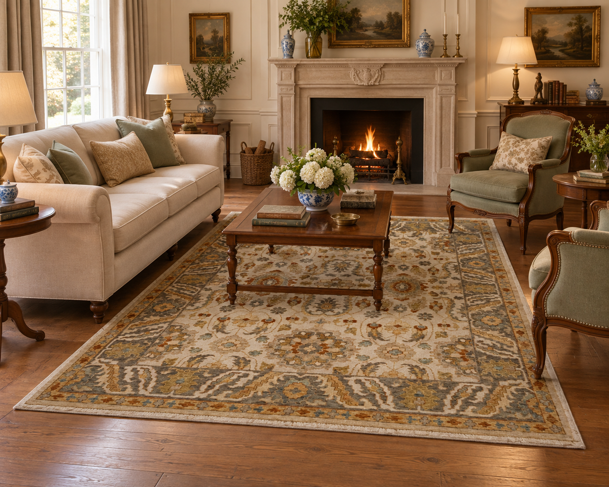 Classic Mogul Design Rug 307x246 cm | Rug# 32233
