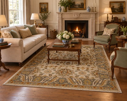 Classic Mogul Design Rug 307x246 cm | Rug# 32233