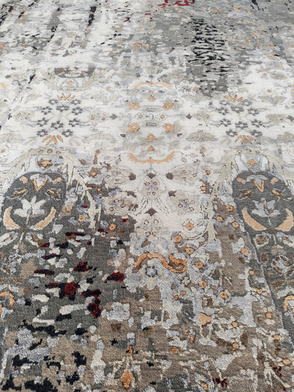 Transitional Modern Rug 300x242 cm | Rug# 32236