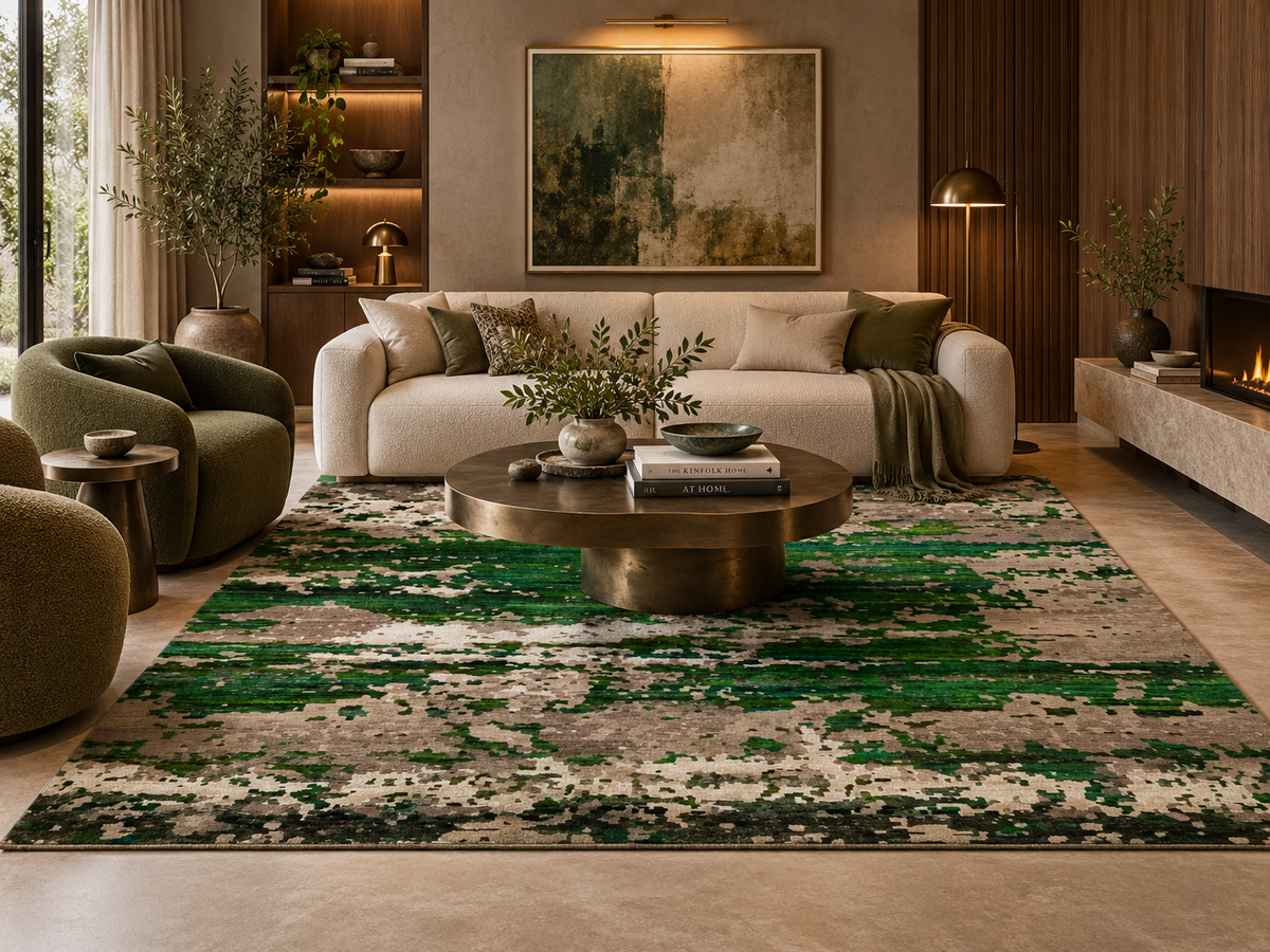 Modern Abstract Designer Rug 306x244 cm | Rug# 32238