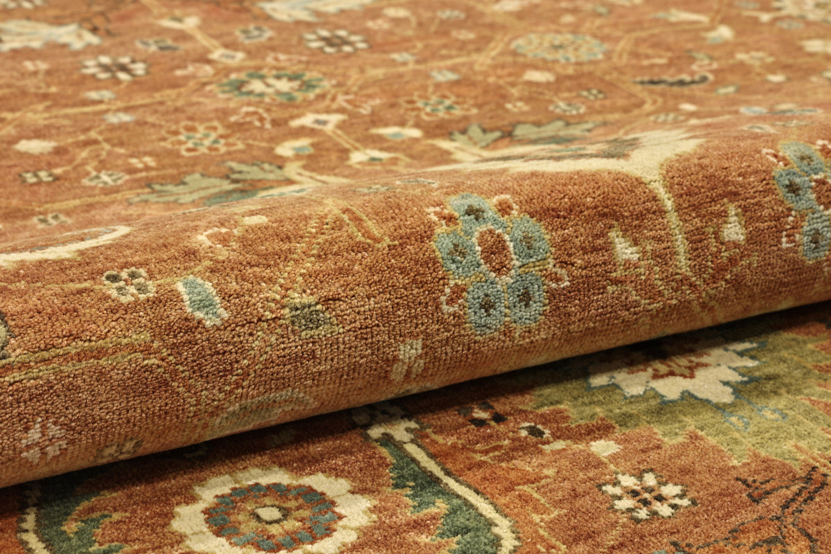 19th century  Serapi design, newly made Carpet, Jaipur India, 365x271 cm | RUG#  32245