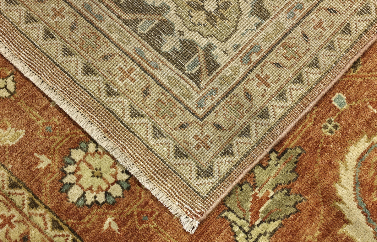 19th century  Serapi design, newly made Carpet, Jaipur India, 365x271 cm | RUG#  32245