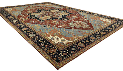 19th century Serapi-Heriz inspired main carpet 553X365 cm | RUG#  32246