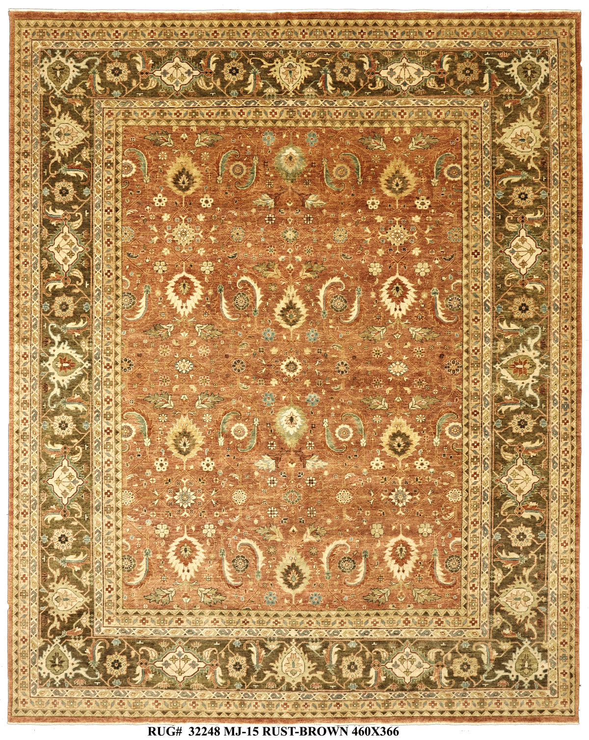 Oversize Serapi design Carpet, Jaipur India, 460x366 cm | RUG#  32248