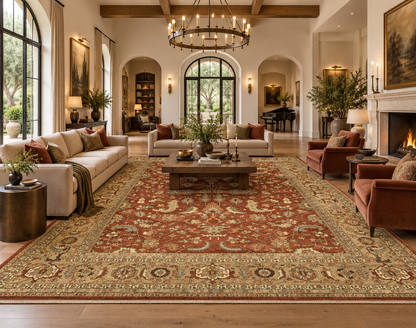 Custom-Made Jaipur Safavid Oversize Area Rug 462x367 cm | Rug#32249