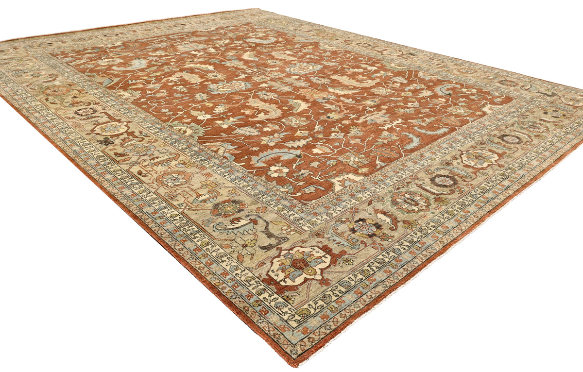 Custom-Made Jaipur Safavid Oversize Area Rug 462x367 cm | Rug#32249