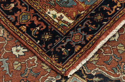 Custom-Made Jaipur Heriz Hall Runner 840x79 cm | Rug# 32250