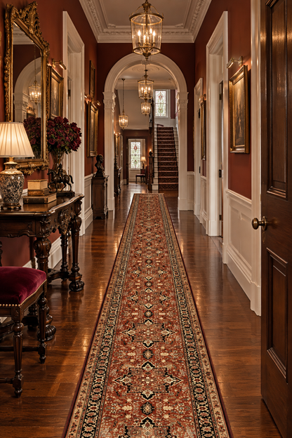 Custom-Made Jaipur Heriz Design Hall Runner 670x76 cm | Rug#32252
