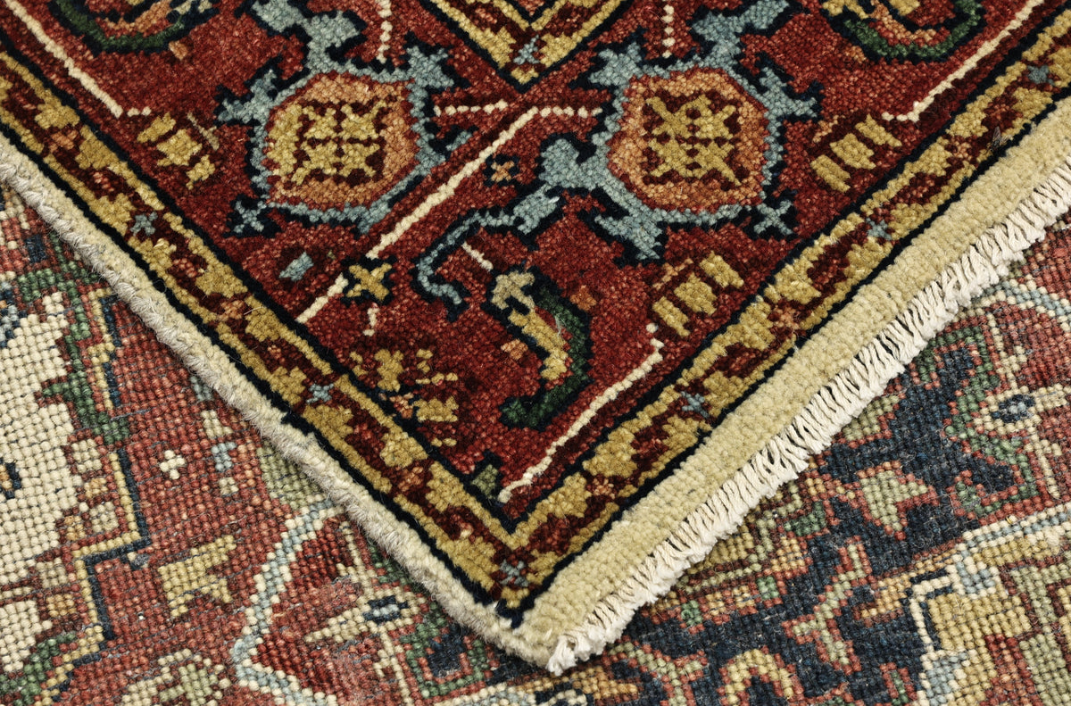 Custom-Made Jaipur Heriz Hall Runner 675x76 cm | Rug# 32253