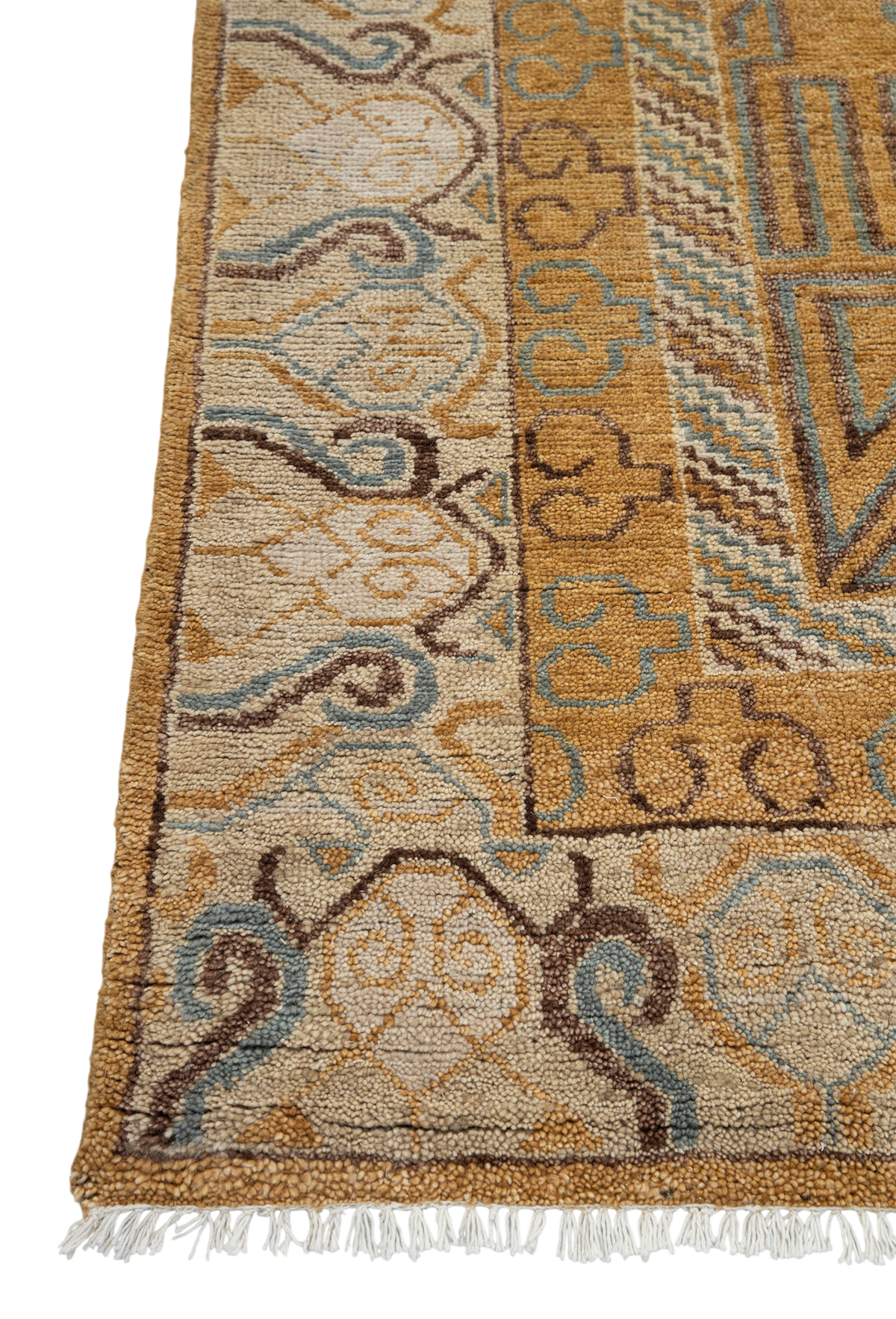 19th century Khotan Design Wool Rug 366×276 cm | Rug# 32501