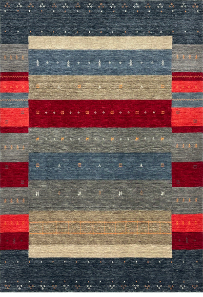 Indo Gabbeh Landscape Rug 240x170 cm | Rug# 32584