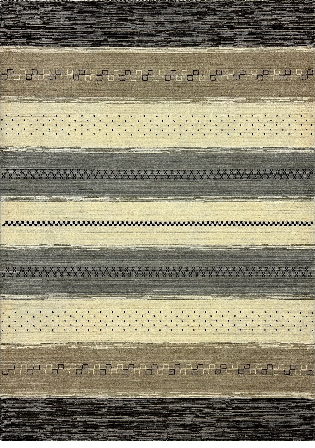 Luri-Baft Gabbeh Landscape Rug 240x170 cm | Rug# 32587