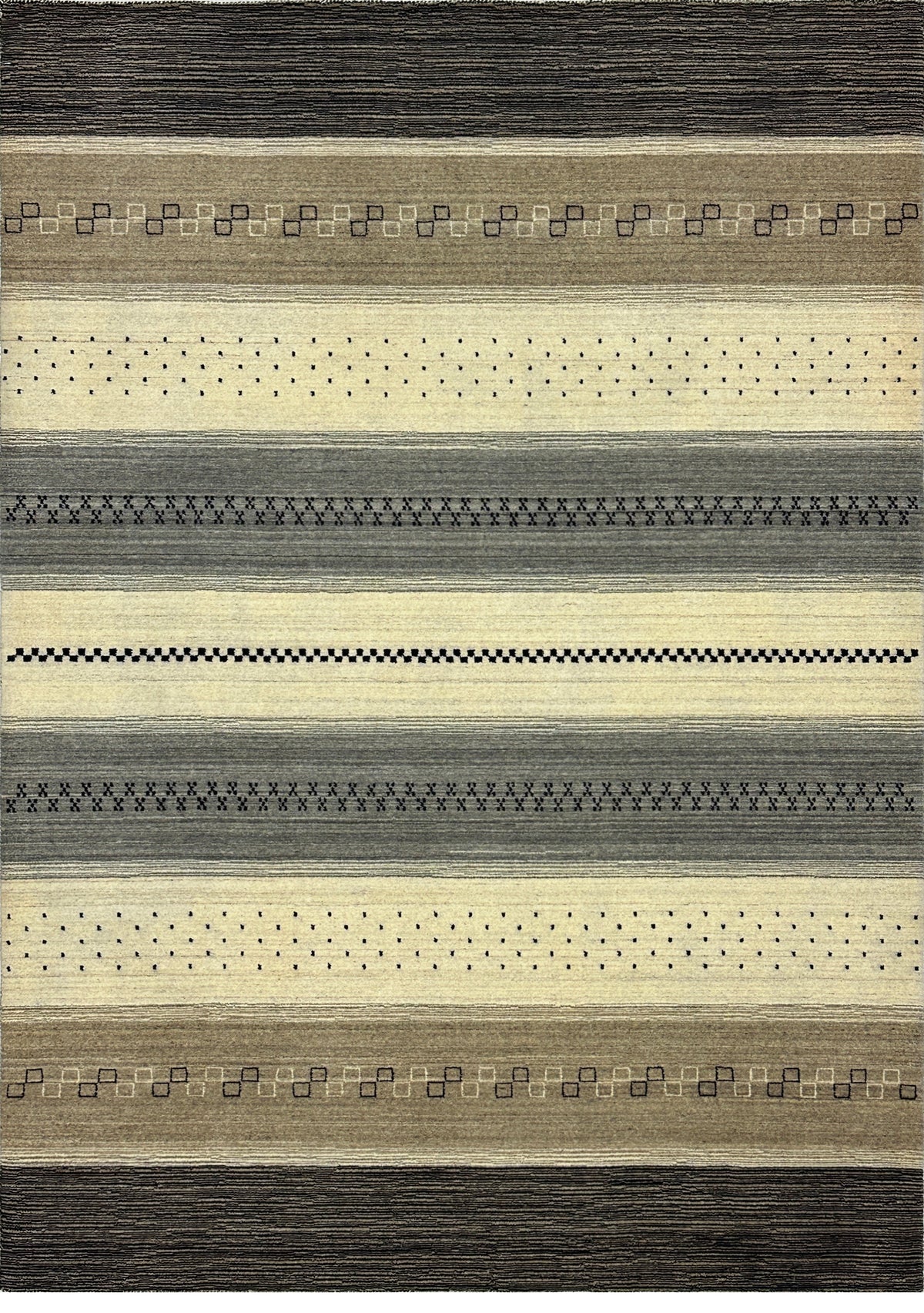 Luri-Baft Gabbeh Landscape Rug 240x170 cm | Rug# 32587