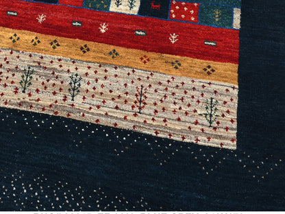Luri-Baft Gabbeh, Handspun Wool Rug 243x170 cm | Rug# 32645