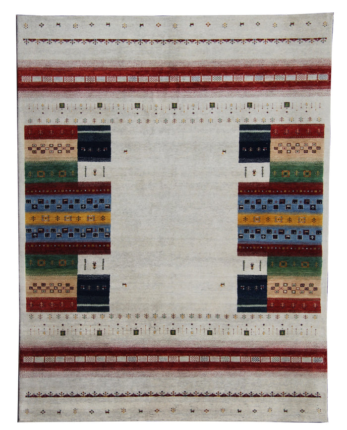 Modern Gabbeh Designer Rug 304x241 cm | Rug#32660
