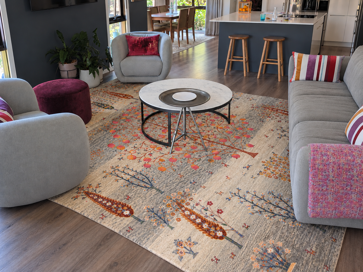 Contemporary Tree of Life Design Rug  308×252 cm | Rug# 32665