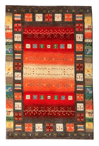 Luri-Baft Gabbeh Landscape Rug 166x107 cm | Rug# 32673