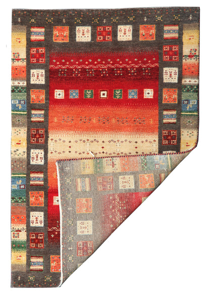 Luri-Baft Gabbeh Landscape Rug 166x107 cm | Rug# 32673