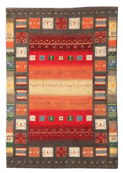 Luri-Baft Gabbeh Landscape Rug 179x124 cm | Rug# 32674 (sold)