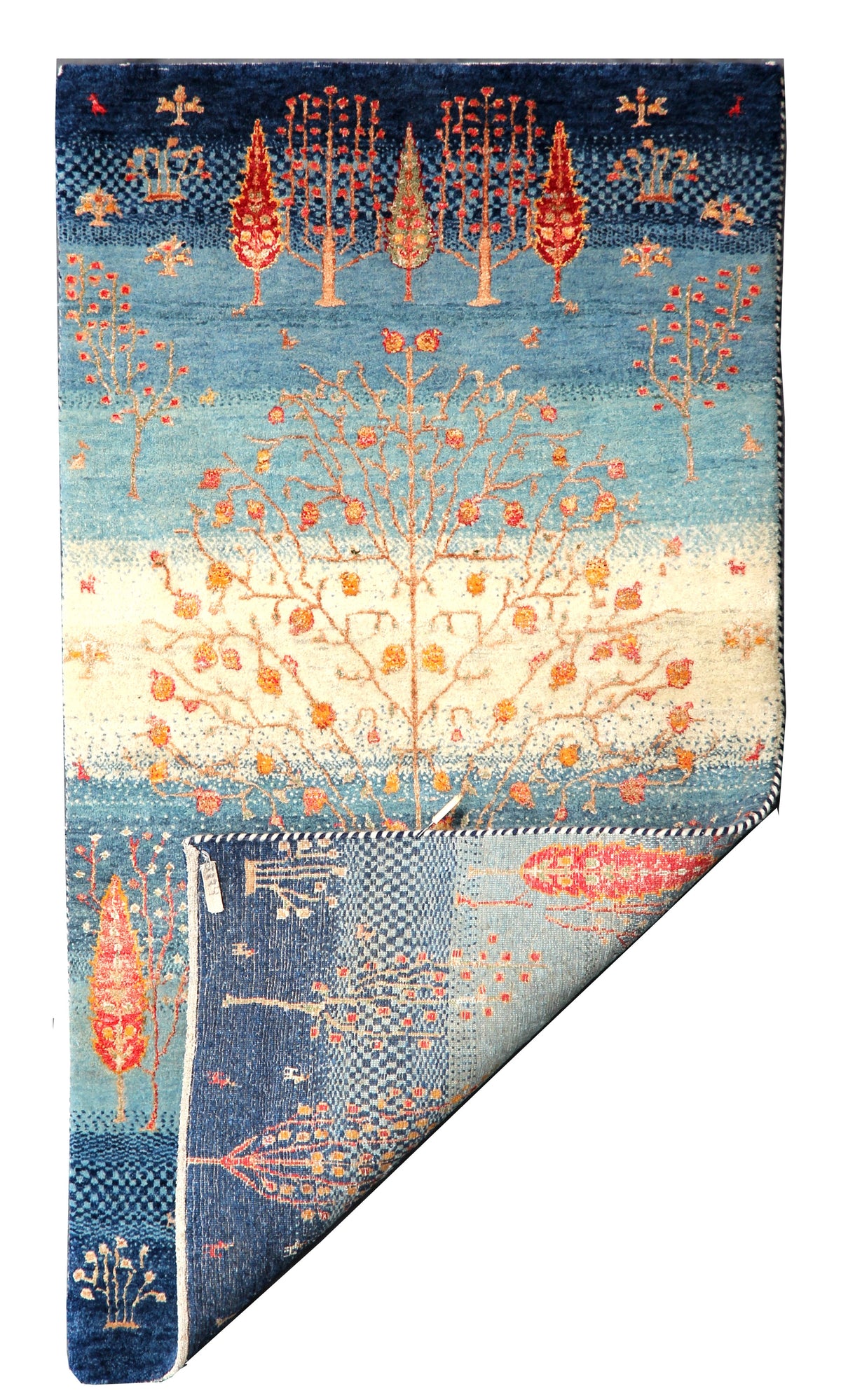 Luri-Baft Gabbeh Landscape Rug 148x76 cm | Rug# 32677