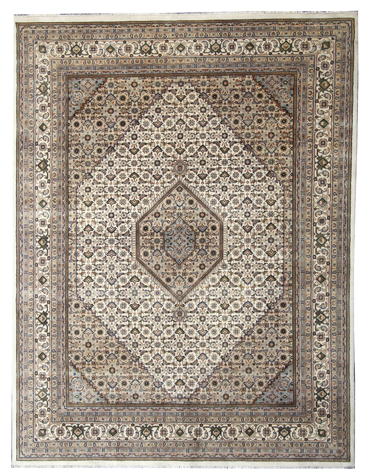 Classic Persian Bijar Mahi Design Rug 305x244 cm | Rug# 32680