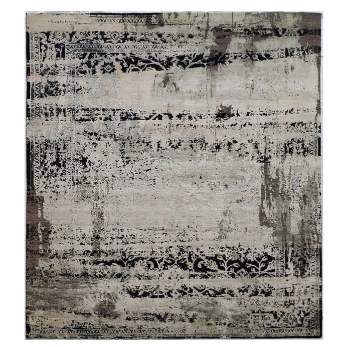 Modern Transitional Wool & Silk Rug 302x245 cm | Rug# 32700