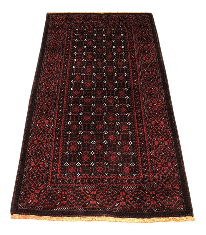 Vintage Balouch Tribal Rug 206x108cm | Rug#6605