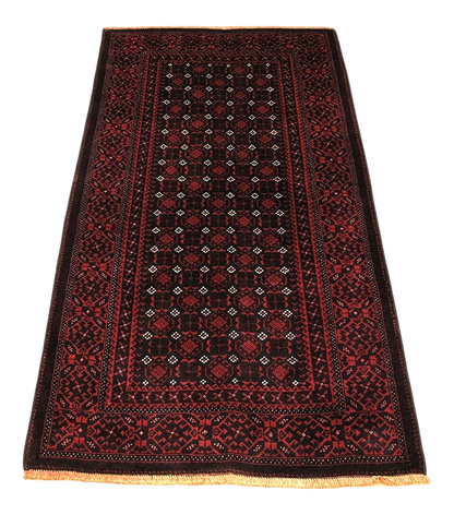 Vintage Balouch Tribal Rug 206x108cm | Rug#6605