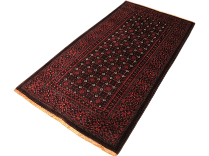 Vintage Balouch Tribal Rug 206x108cm | Rug#6605