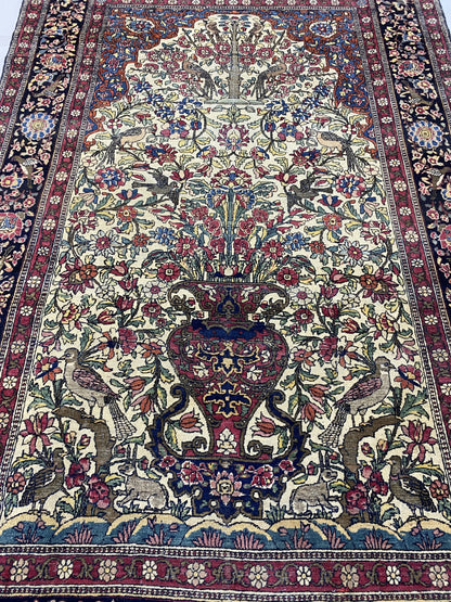 Antique Ahmad-Isfahan 210x137cm | Rug# 10015