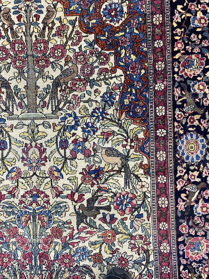 Antique Ahmad-Isfahan 210x137cm | Rug# 10015