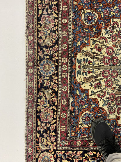 Antique Ahmad-Isfahan 210x137cm | Rug# 10015