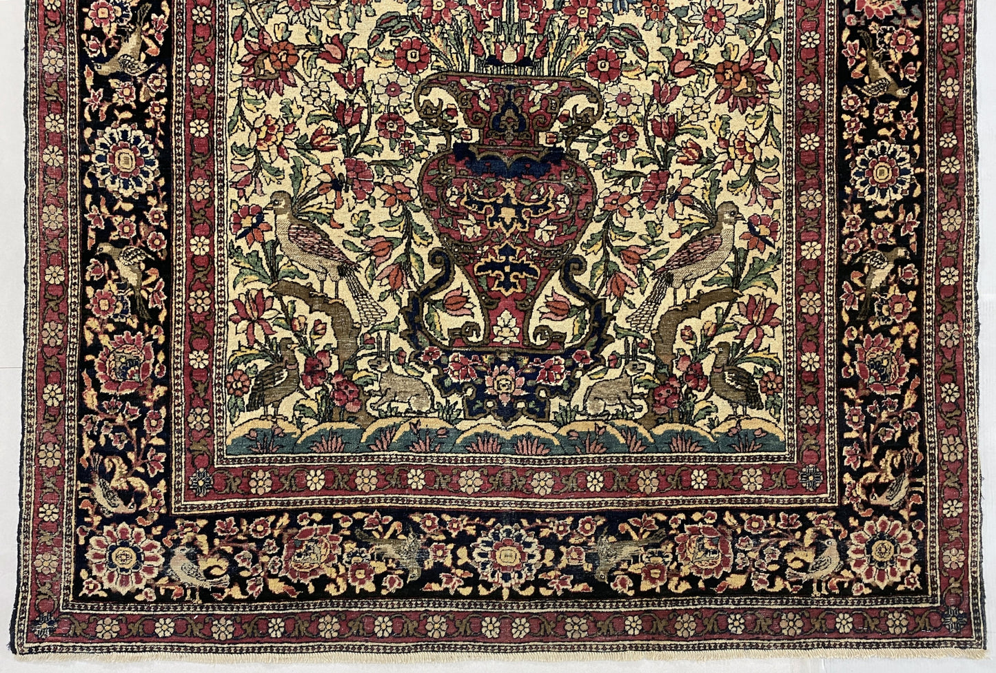 Antique Ahmad-Isfahan 210x137cm | Rug# 10015