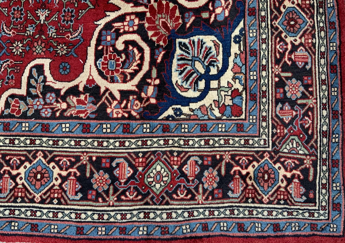 Superfine Afshar-Bijar 348x225cm | Rug# 10048