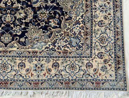 Fine Persian Nain 9LA Shah-Abbassi Rug 378x264 cm | Rug# 10071