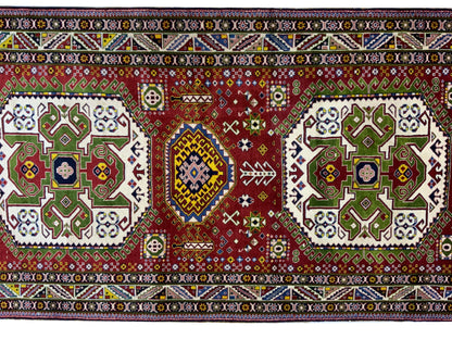 Tribal Aliabad Qashqai 311x128cm | Rug# 10090