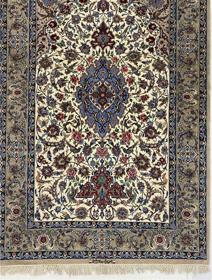 Superfine Isfahan Tree-of-life 192x130cm | Rug# 10123