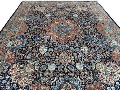 Zirkhaki Kashmar 397x302cm | Rug# 10143