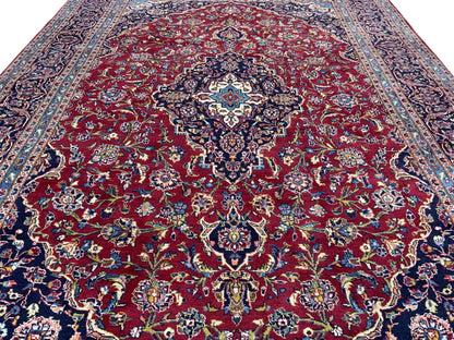 Classic Kashan Carpet 383x247cm | Rug# 10175