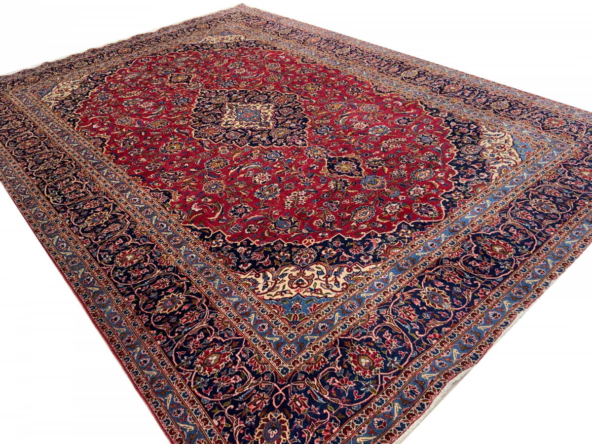 Persian Kashan 397x282cm | Rug# 10196