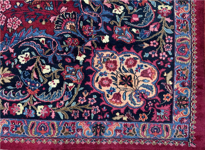 Hand-knotted Vintage Dorokhsh 377x273cm | Rug# 10206 (APA)