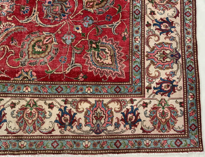 Vintage Persian Tabriz 350x310cm | Rug# 10231