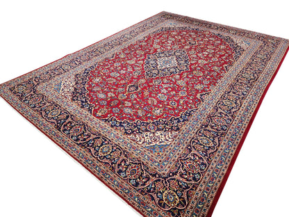 Fine Kashan classic Safavid design 427x305cm | Rug# 10233