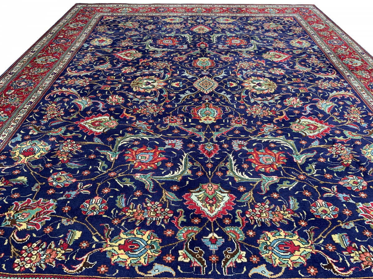 Hand-knotted Tabriz 394x297cm | Rug# 10264