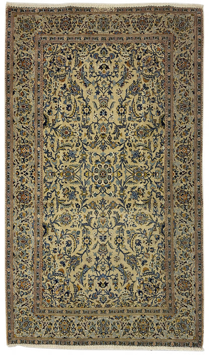 Distressed Vintage Kashan 205x131cm