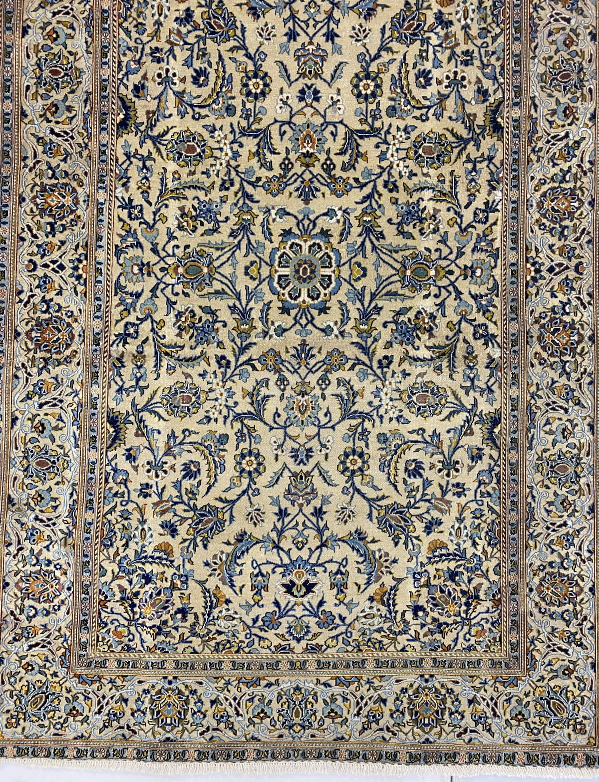 Distressed Vintage Kashan 205x131cm | Rug# 10281