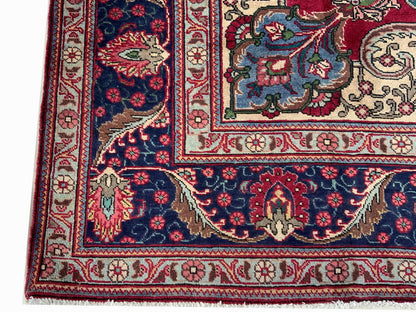 Hand-knotted Tabriz, circa 1950, Persia, 353x298cm | Rug# 10287