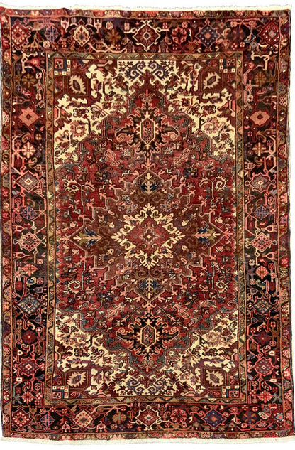 Persian Heriz Carpet 291x206cm | Rug# 10310