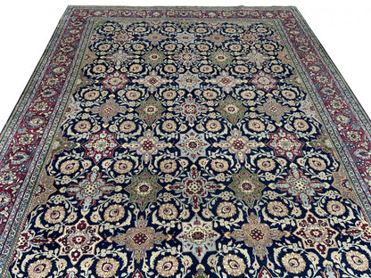 Vintage Tabriz Mashayekhi 382x297cm | Rug# 10333