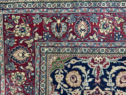 Vintage Tabriz Mashayekhi 382x297cm | Rug# 10333